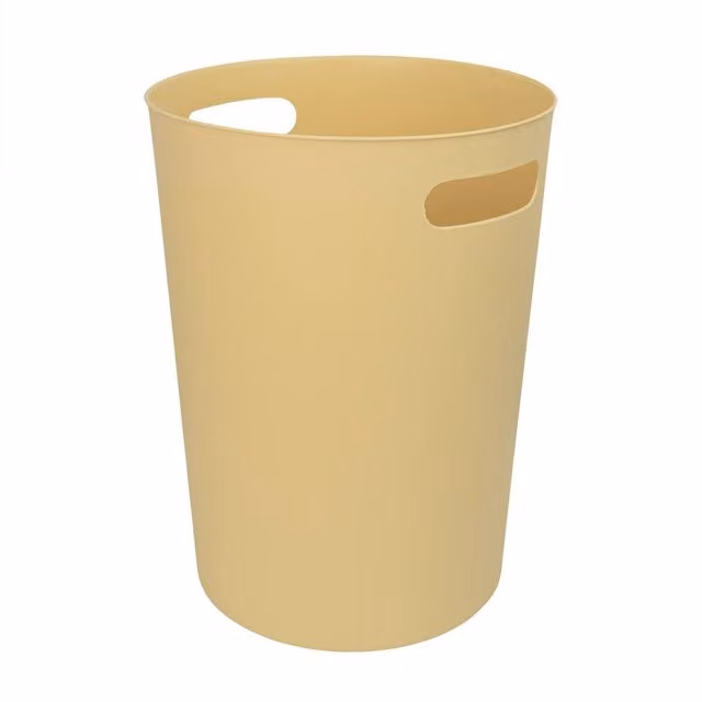 JVL Modu Round Waste Bin, 9.7 l, Yellow – 1