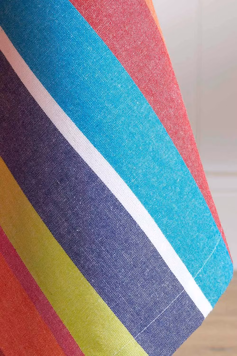 Homescapes Multicolour Striped Cotton Rectangular Tablecloth, W: 137 cm, L: 228 cm – 3