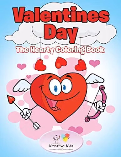 Kreative Kids Valentines Day: The Hearty Colouring Book for Children, Multicolour