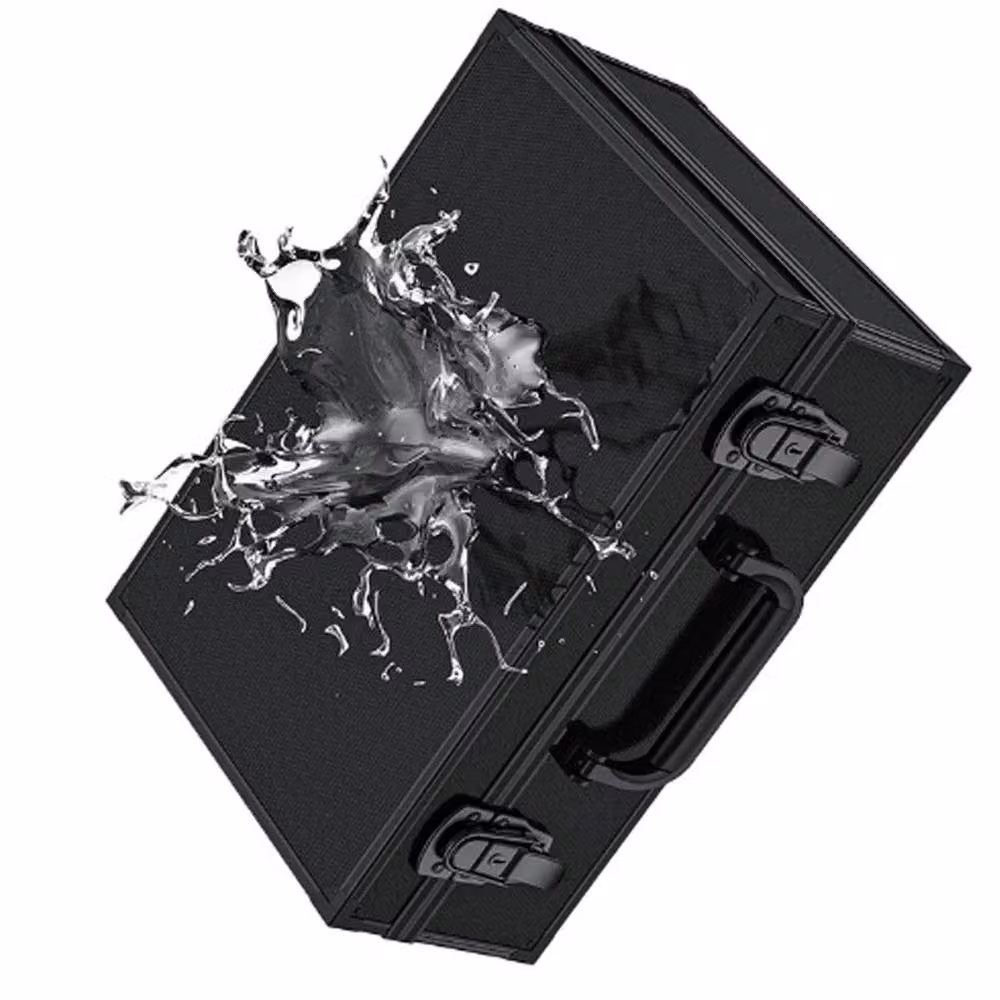 VOGREX 6 Slot Card Storage Box for 600 35PT Toploaders, Black – 6