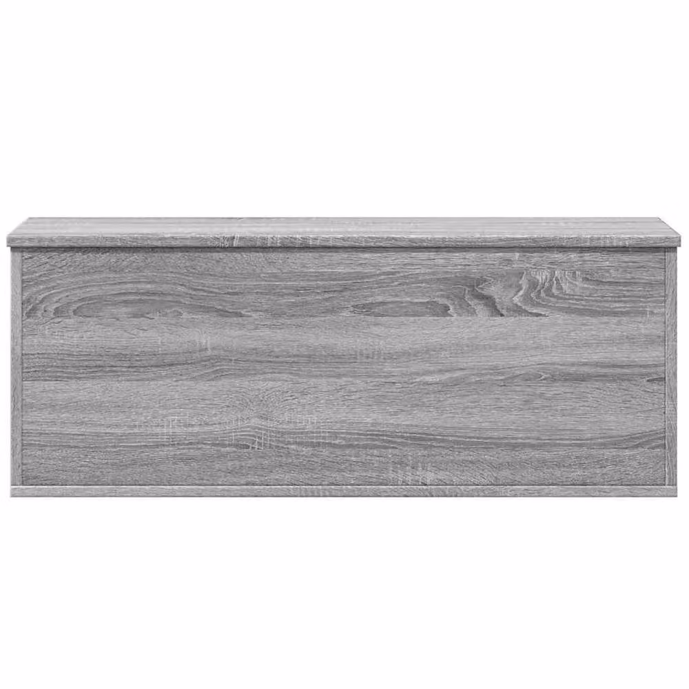 Berkfield Home Grey Sonoma Storage Box in Engineered Wood W/D/H: 90 x 35 x 35 cm – 2