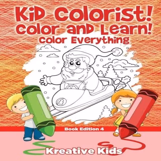 Kreative Kids Kid Colorist Colour and Learn Colour Everything Book Edition 4, Multicolour
