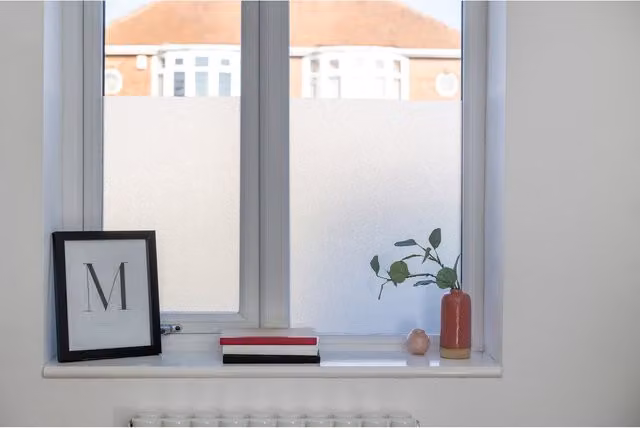 d-c-fix Static Cling Window Privacy Film in Frost White