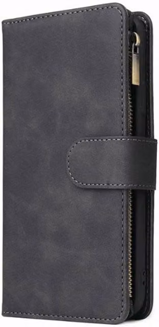 Apple iPhone Multi-Card Wallet Phone Case in Black or Anthracite