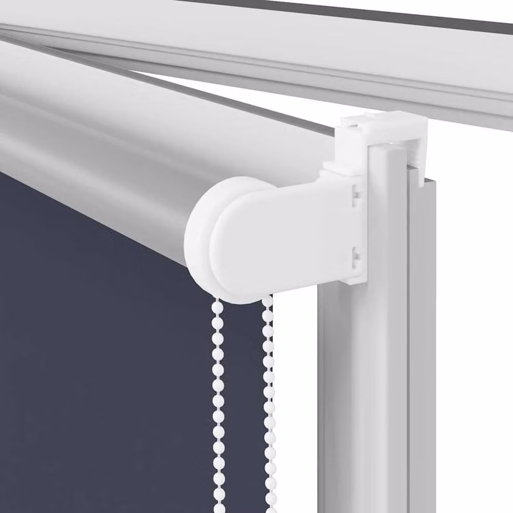 Berkfield Home Blue Blackout Roller Blind with Thermal Insulation, W: 120 cm, H: 175 cm – 6