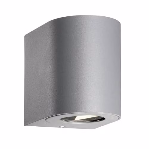 Nordlux Canto LED Outdoor Wall Light, Grey Metal, IP44, 3000k Warm White – 1