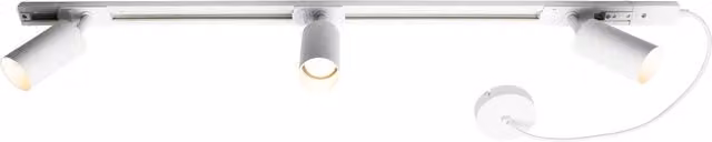 Litecraft Bexley Adjustable Modern Track Kit, White