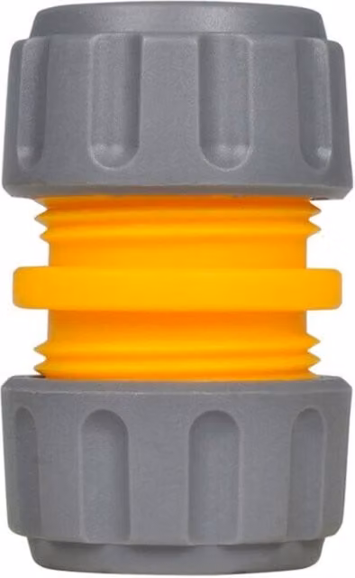 Hozelock 1/2 inch Hose Repair Connector in Grey