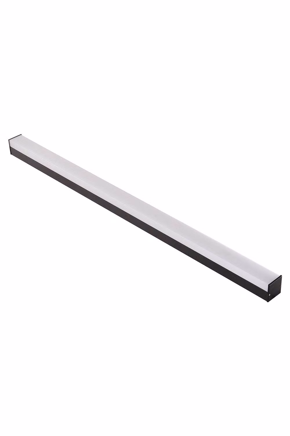 Living and Home Minimalist Rectangular LED Outdoor Wall Light in Black – 2