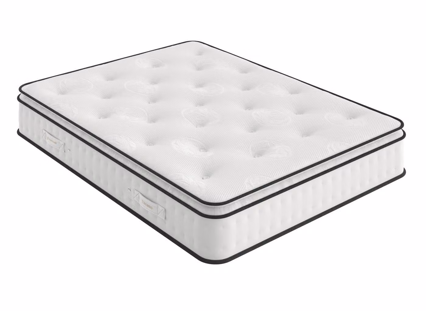 Dream Team Gold Corsham Ortho Combination Hybrid Mattress in White with Bamboo and Memory Foam