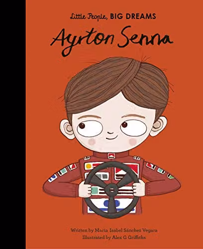 Little People, BIG DREAMS Ayrton Senna Childrens Book by Frances Lincoln – 1