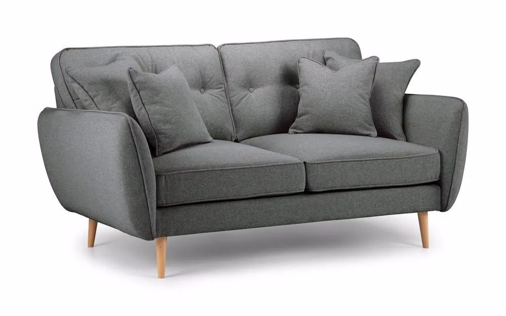 The Great Sofa Company Ailis Medium Upholstered Sofa in Faro Slate Dark Grey – 2