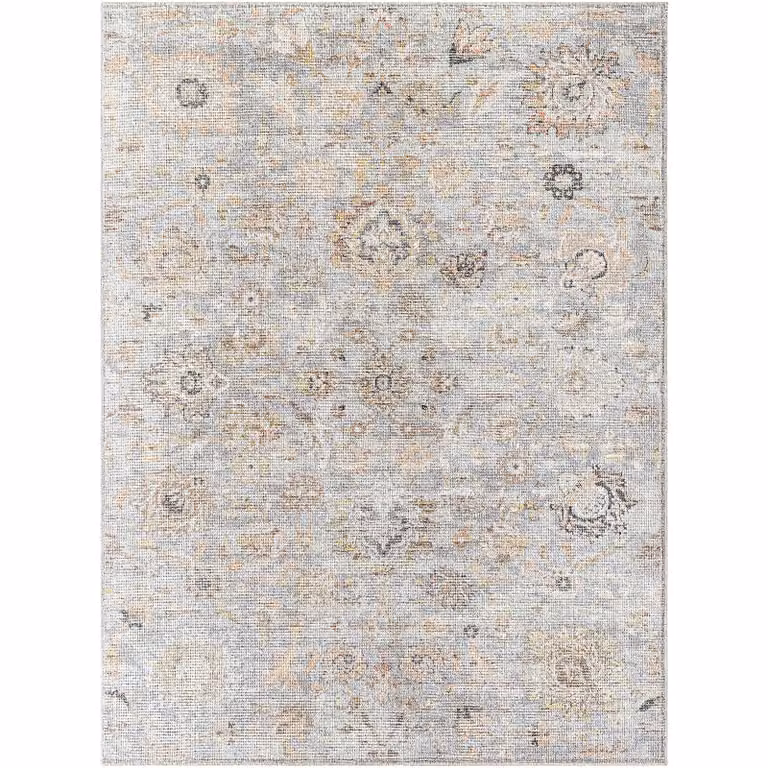 Livabliss PNW Home-Olympic Traditional Living and Dining Rug in Grey, Beige, Yellow and White, W: 160 cm, D: 215 cm