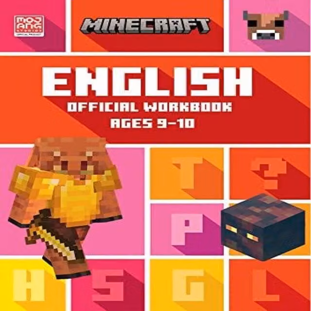 Collins KS2 Minecraft English Ages 9-10 Multicolour Paperback Book