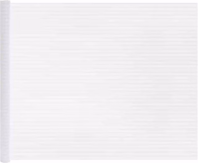 Berkfield Home Self-Adhesive Full Frosted Privacy Window Film with Stripes in White, 0.9 x 100 m