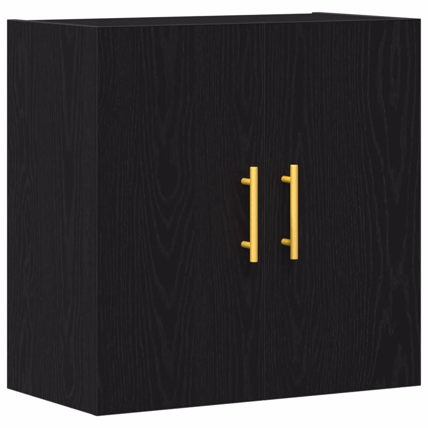 Berkfield Home Modern Wall Mounted Cabinet in Black Oak, W/D/H: 60 x 31 x 70 cm – 2