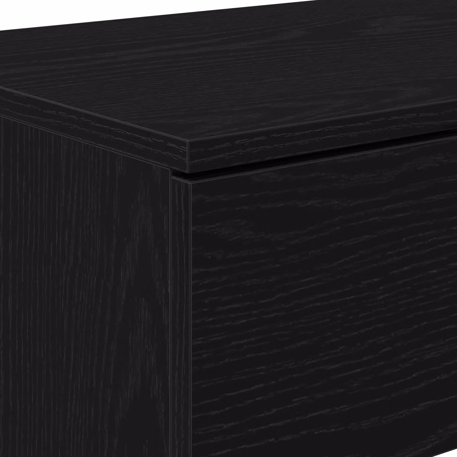 Berkfield Home Black Oak Console Table, W/D/H: 90 x 36 x 75 cm – 5