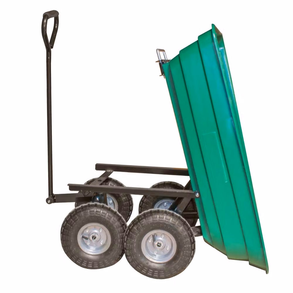 SPETLEK Garden Tipper Cart in Green – 2