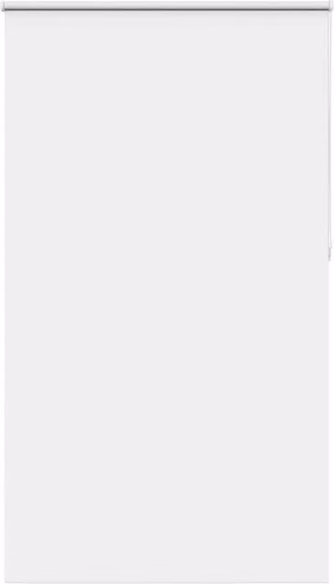 Berkfield Home White Blackout Roller Blind, Thermal Insulating Polyester, W: 130 cm, H: 210 cm
