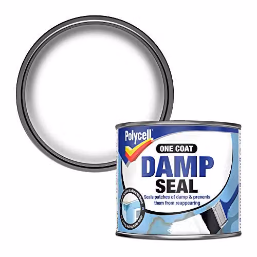 Polycell One Coat Damp Seal Barrier Matt White 500 ml