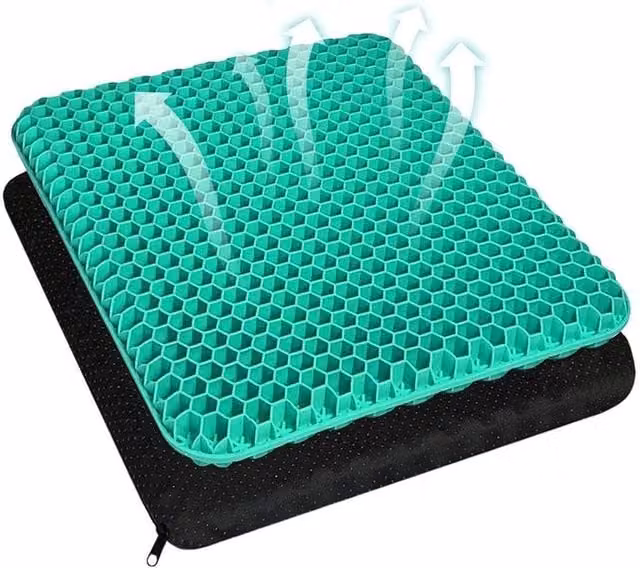 SPETLEK Green Breathable Gel Flexible Seat Cushion – 1