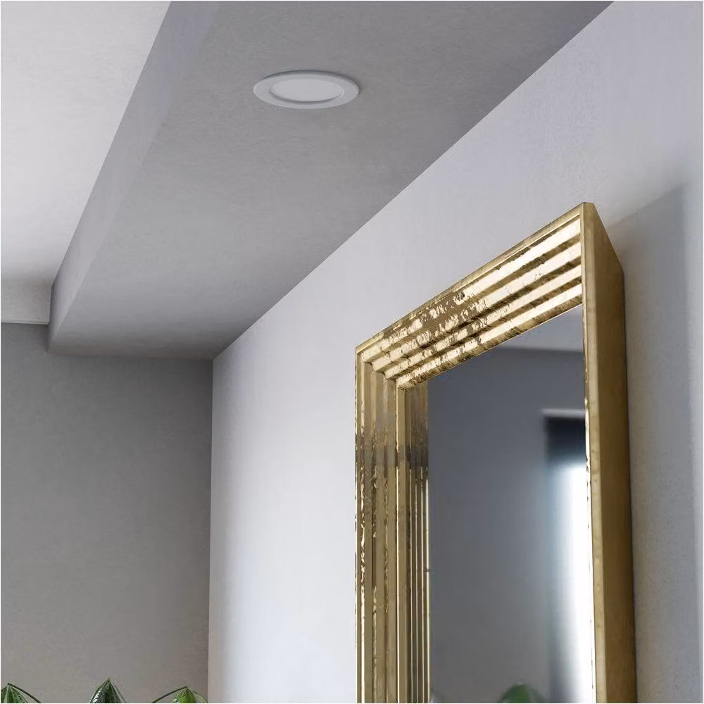 Loops 4 Pack White Modern LED Semi Flush Ceiling Spotlight Set – 2