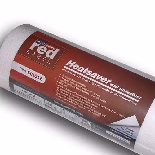 Erfurt Mav White Polystyrene Wall Insulation EPS Insulated Underlay for Lining Paper, W/H: 50 cm x 10 m, Thickness: 2 mm – 2