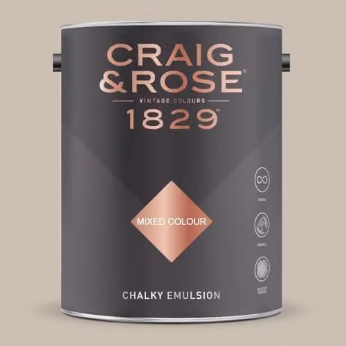Craig & Rose 1829 Chalky Emulsion Paint Stop in Royal Circus, Matt, 5 l