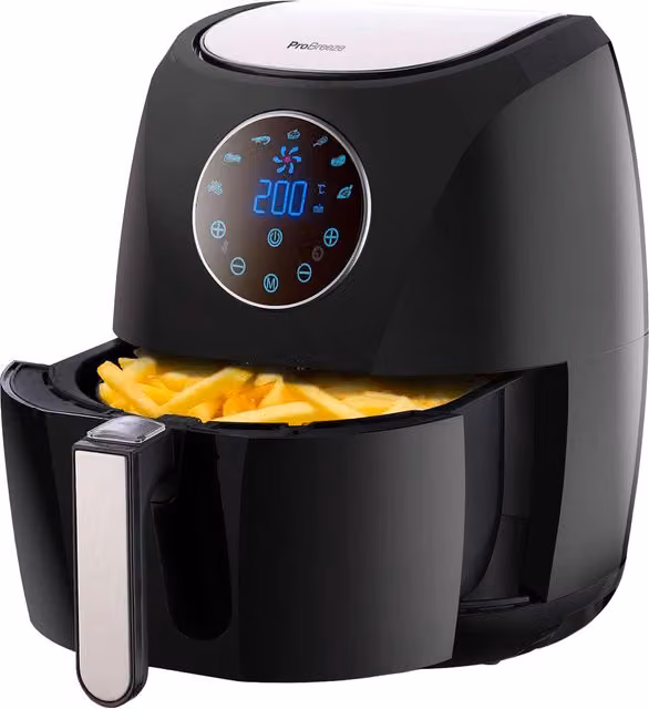 Pro Breeze 4.2L Digital Air Fryer with Hot Air Technology, Black