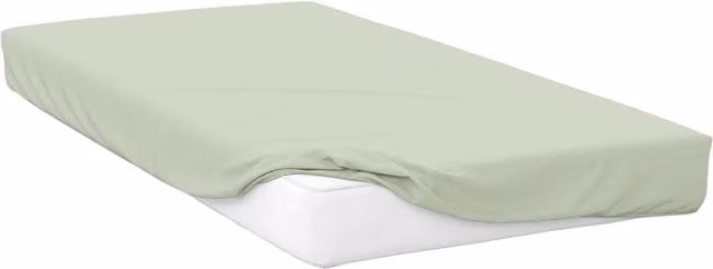 Belledorm Percale Extra Deep Fitted Sheet BM408 Apple Green Superking 200 x 200 cm