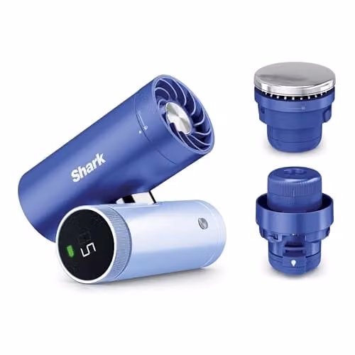 Shark ChillPIll 3-in-1 Personal High-Speed Fan Haze FA022UKLV Blue