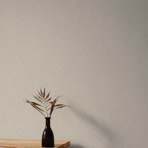 Grandeco Linen Nursery Textured Plain Wallpaper, Beige – 2