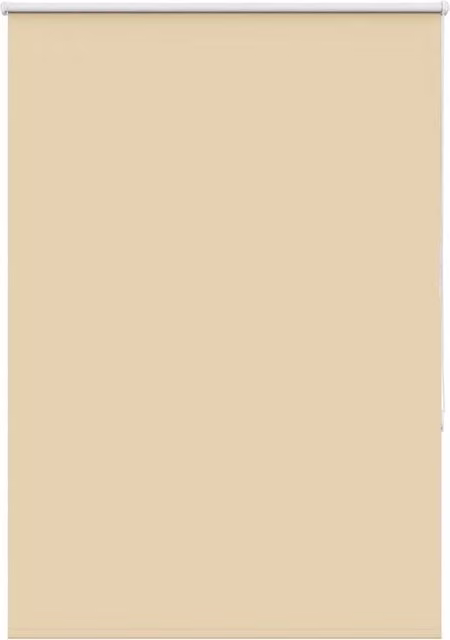 Berkfield Home Blackout Roller Blind in Beige Polyester, W: 105 cm, H: 175 cm