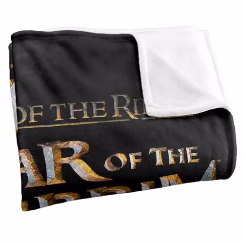 LOGOVISION Lord of the Rings War of the Rohirrim Silky Touch Super Soft Fleece Throw Blanket, Multicolour, W: 152 cm, D: 127 cm – 2