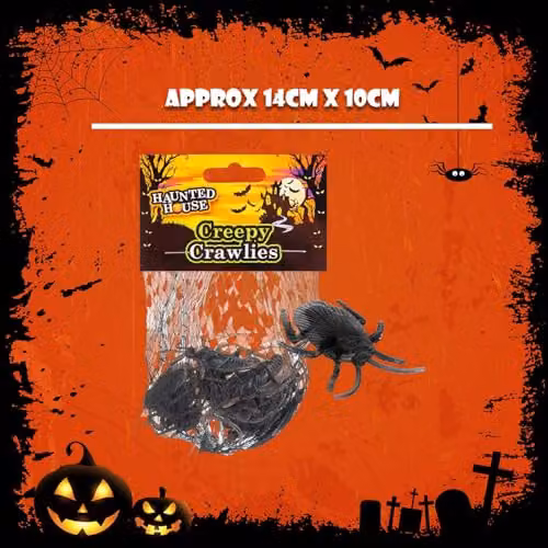 VFM e-Store Halloween Creepy Crawlies Trick or Treat Pack in Black – 3