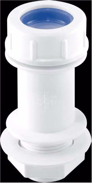 McAlpine R33 3/4 inch Tank Lid Adaptor for Expansion Pipe, White – 1