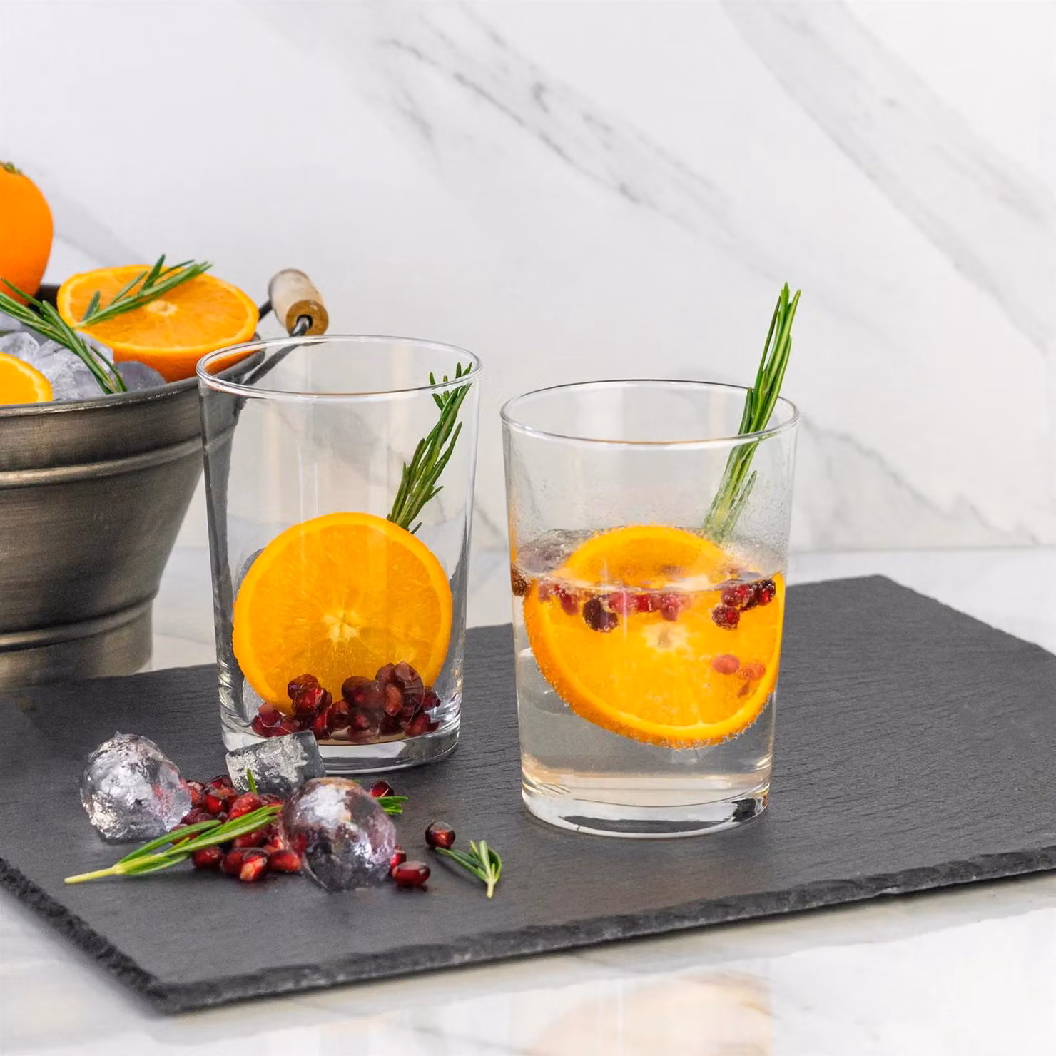 LAV Bodega Highball Tumbler Glasses, Transparent, 520ml, Pack of 12 – 2