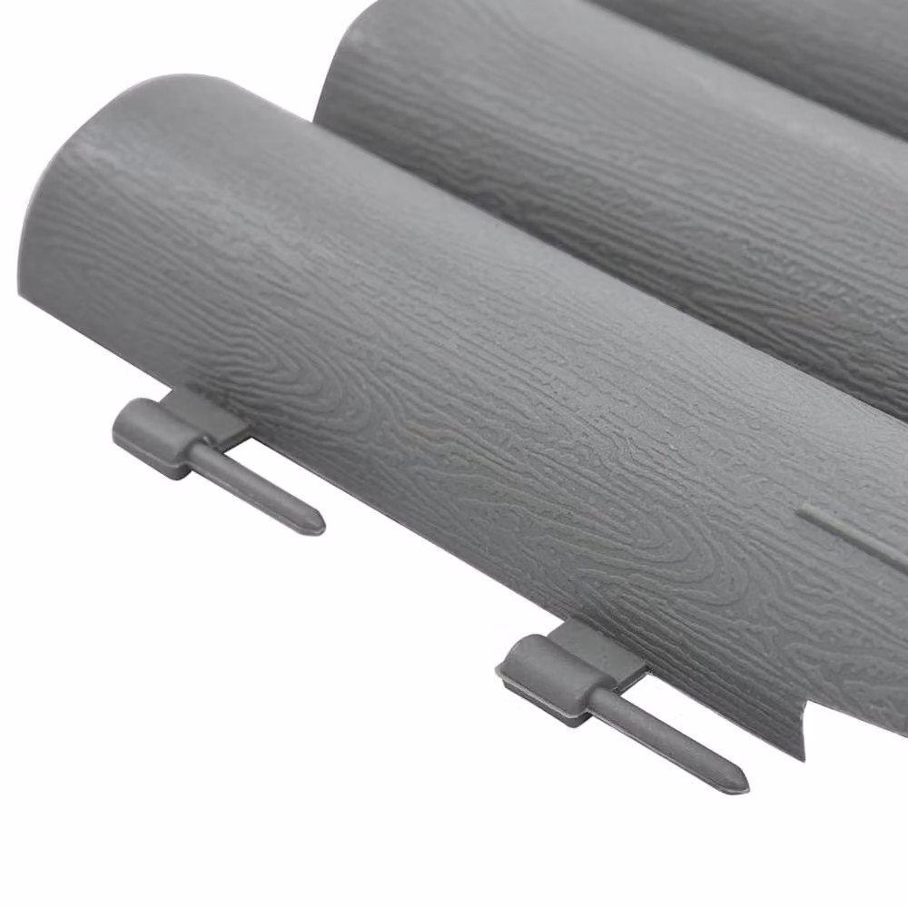 Berkfield Home Grey Plastic Lawn Edging, 36 Pieces, 10 m – 5