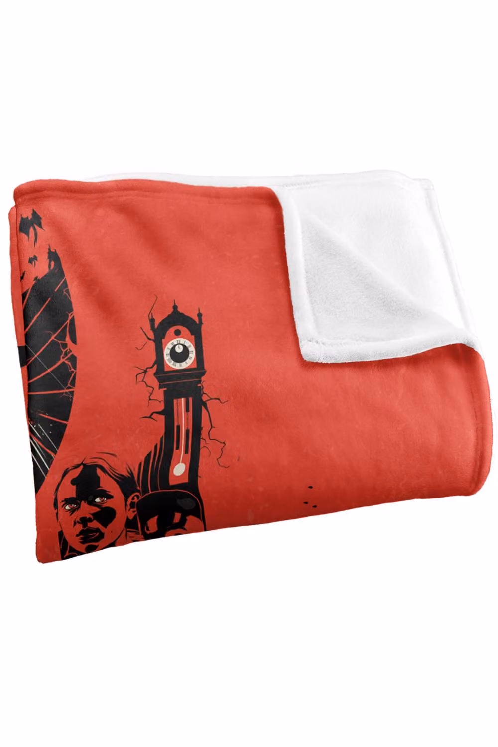 Stranger Things Chapter 4 Poster Super Soft Throw Blanket, Multicolour and Red, W: 152 cm, D: 127 cm – 3