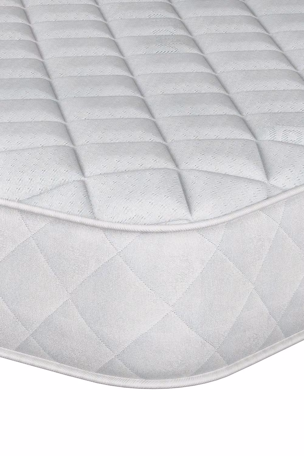 Aspire Value Cooling Open Coil Mattress in White, Double, W/D/H: 140 x 200 cm – 2
