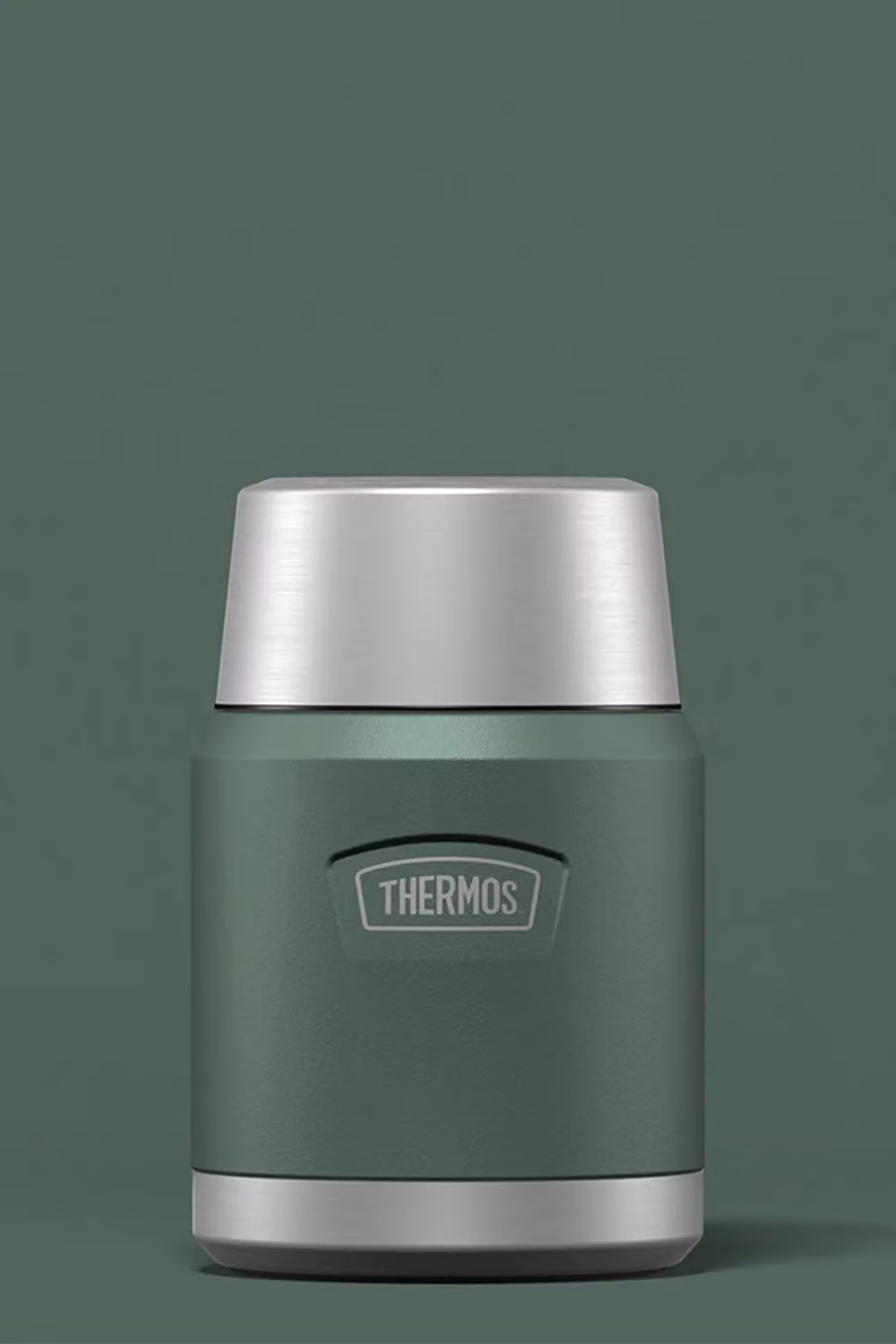 Thermos Icon Series Stainless Steel Leakproof Food Flask with Spoon, 470ml, Green – 2
