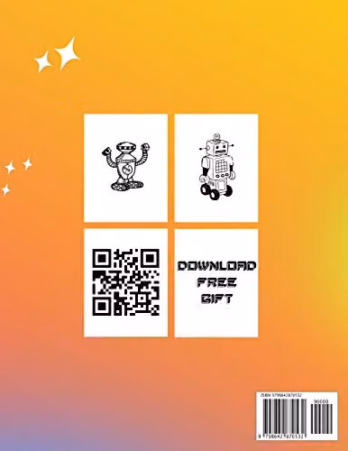Robot Coloring Book for Kids by Independently Published, Multicolour – 2