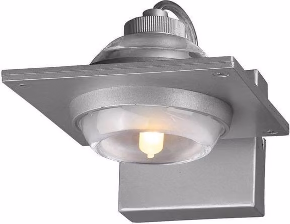 Netlighting Ull Modern Dome Wall Lamp in Silver Grey with G9 Bulb Holder – 3