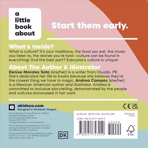DK A Little Book About Culture Multicolour Paper Book – 2