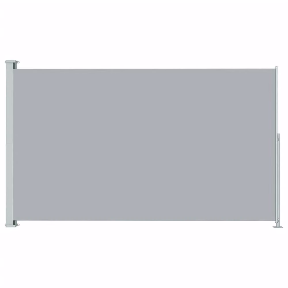 Berkfield Home Grey Retractable Side Awning with Polyester Fabric and Steel Frame, W/H: 220 x 300 cm – 2