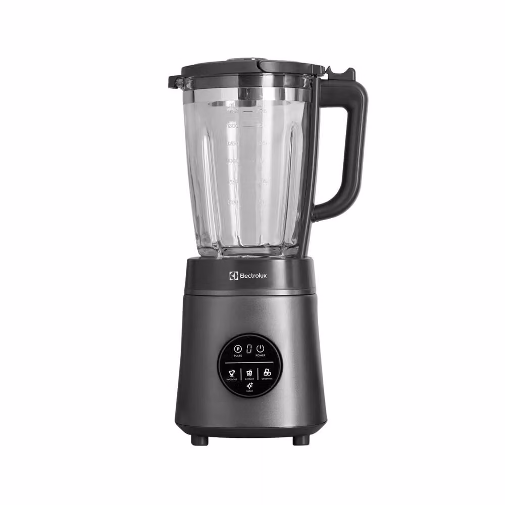 Electrolux 1400W 1.75L Glass Jug Blender, Smoothie Maker and Grinder with Pulse Function, Grey – 6