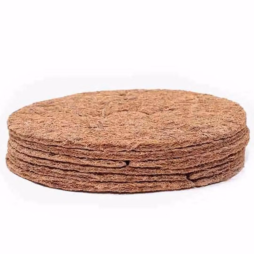 Coir Products Brown Coir Fibre and Latex Mulch Mats, Pack of 20, W: 30 cm x L: 30 cm – 2