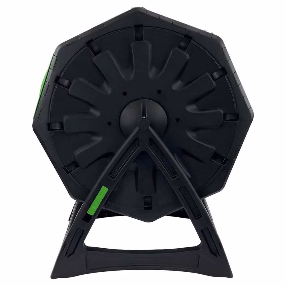 KORVIXA 70L Rotating Garden Compost Tumbler in Black – 5
