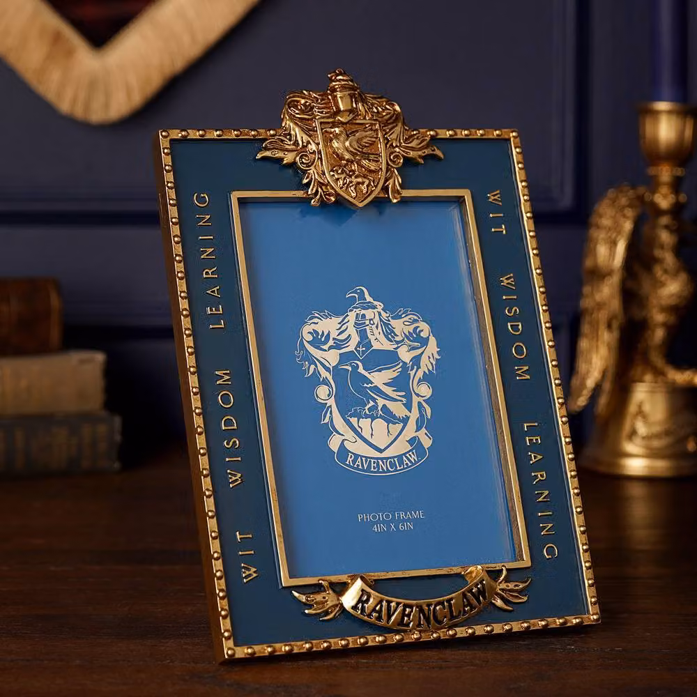 Warner Bros Harry Potter Alumni Ravenclaw Single Rectangular Metal Tabletop Photo Frame in Blue – 2