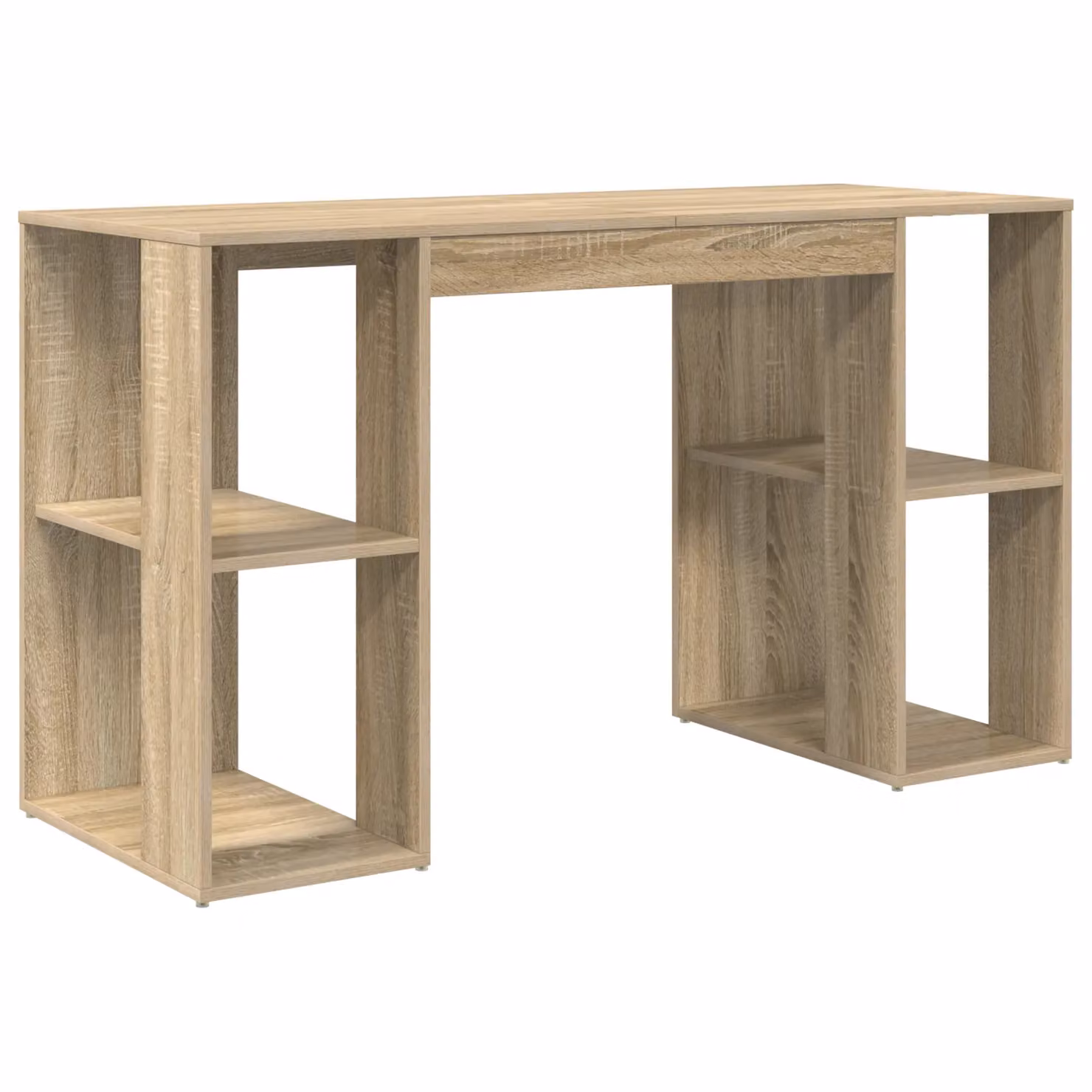 Berkfield Home Sonoma Oak Computer Desk in Brown – 2